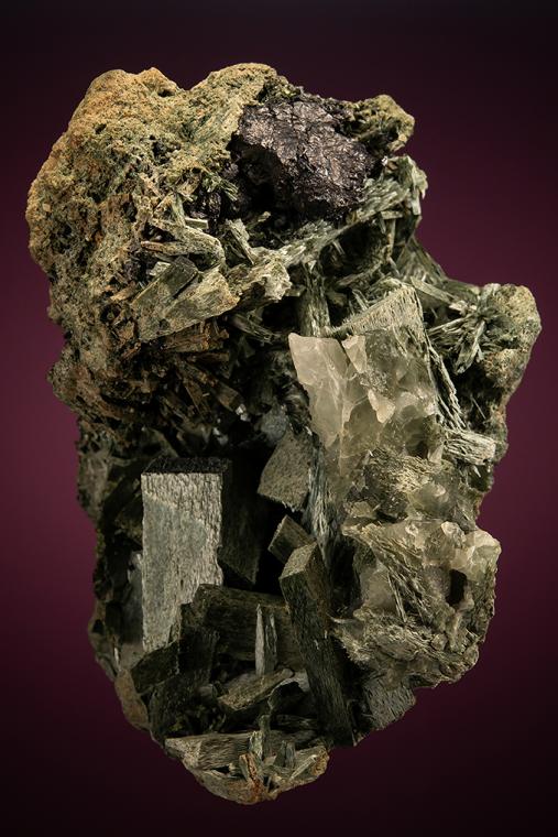 ACTINOLITE after DIOPSIDE 