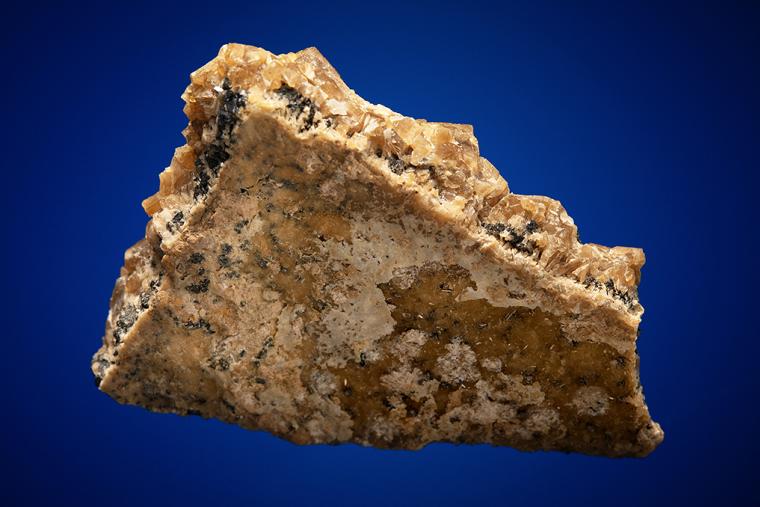 SIDERITE with GALENA