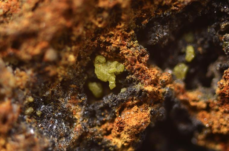 CHLORARGYRITE on PYROMORPHITE / MIMETITE and GALENA