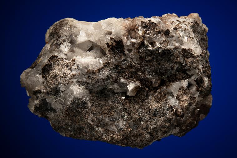 WULFENITE on CALCITE