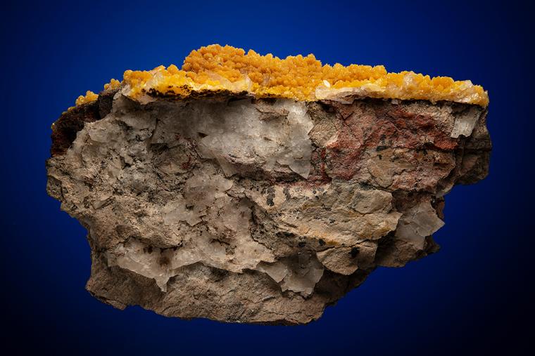 MIMETITE on CALCITE