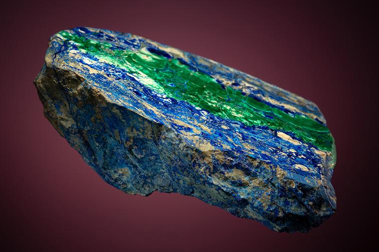 MALACHITE with AZURITE