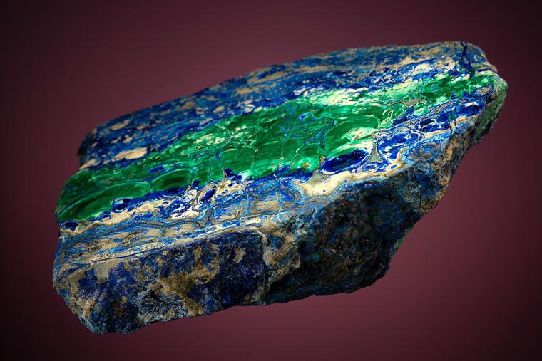 MALACHITE with AZURITE