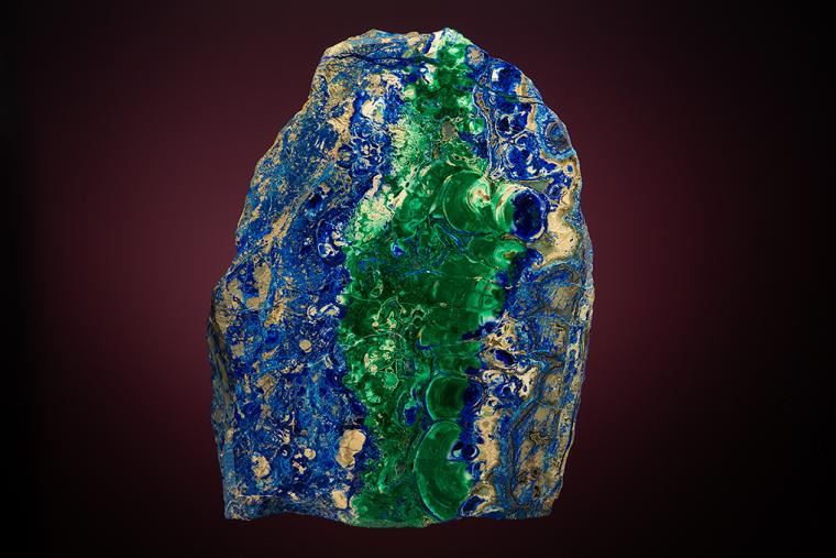 MALACHITE with AZURITE
