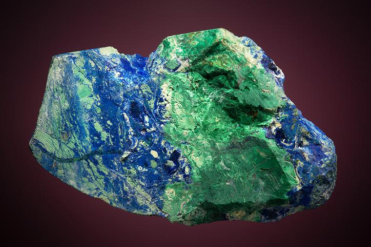 MALACHITE with AZURITE