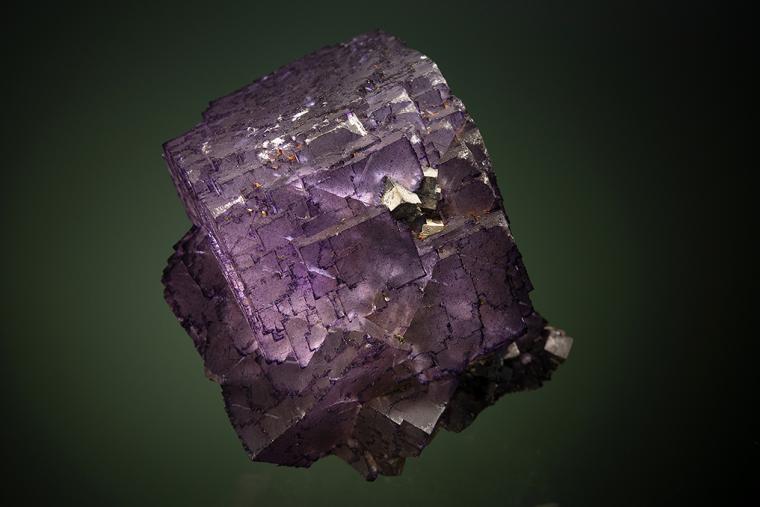 FLUORITE with GALENA