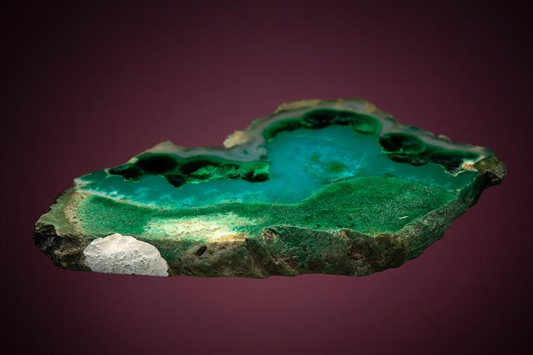 CHRYSOCOLLA with QUARTZ