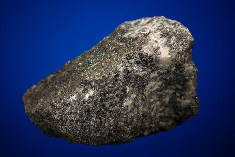 GOLD on BORNITE and CHALCOPYRITE