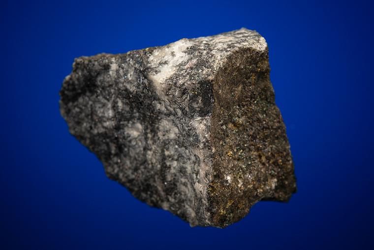 GOLD on BORNITE and CHALCOPYRITE