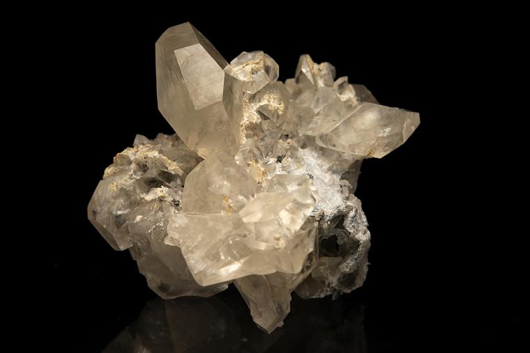 CALCITE on PALYGORSKITE