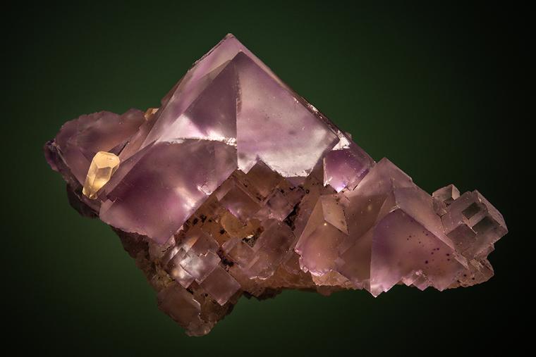 FLUORITE with CALCITE