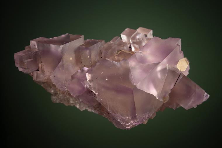 FLUORITE with CALCITE