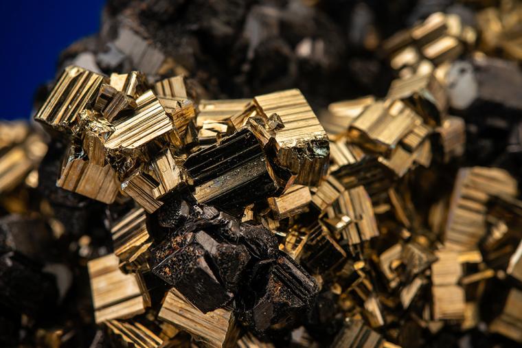 SPHALERITE on PYRITE