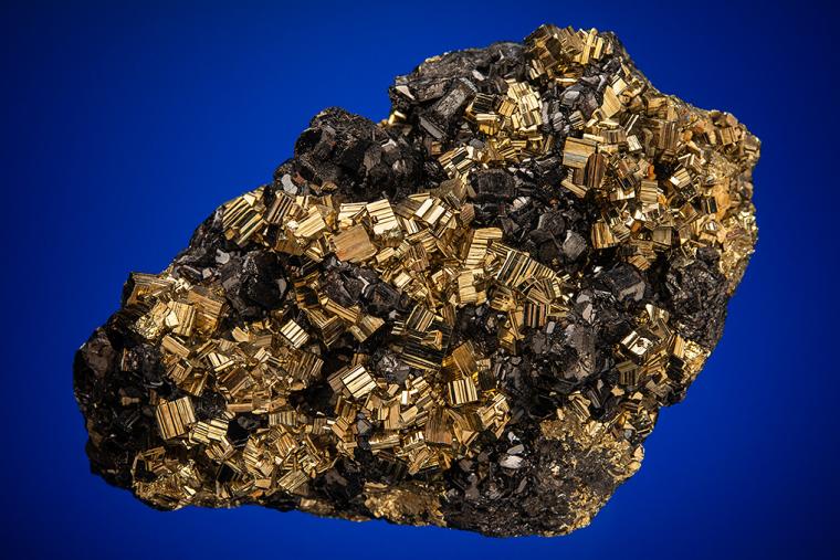 SPHALERITE on PYRITE