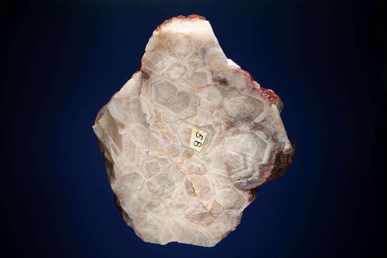 QUARTZ with HEMATITE inclusions