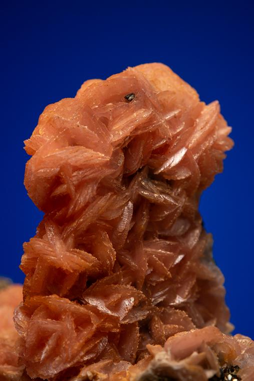 RHODOCHROSITE on PYRITE and SPHALERITE
