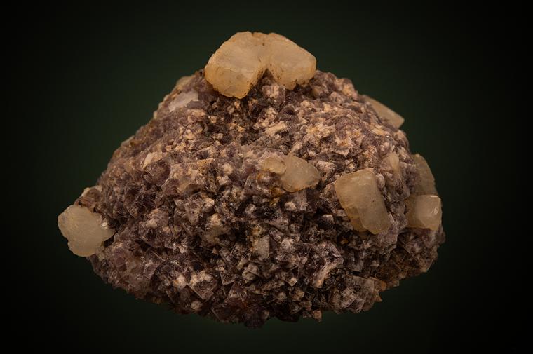 BARITE on FLUORITE