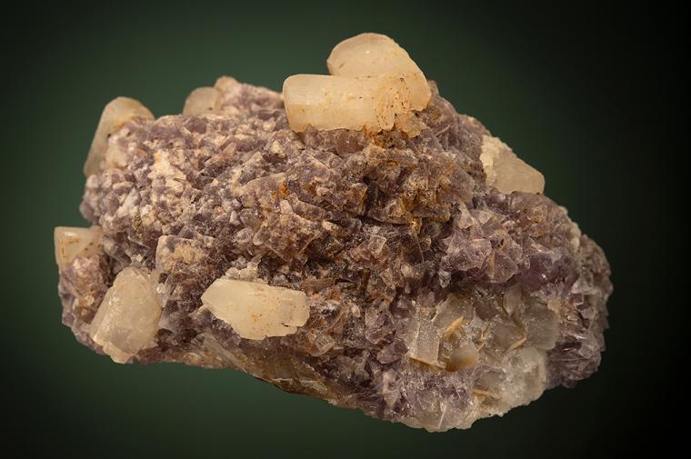 BARITE on FLUORITE