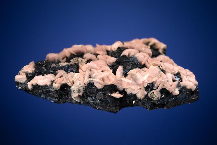 RHODOCHROSITE on SPHALERITE