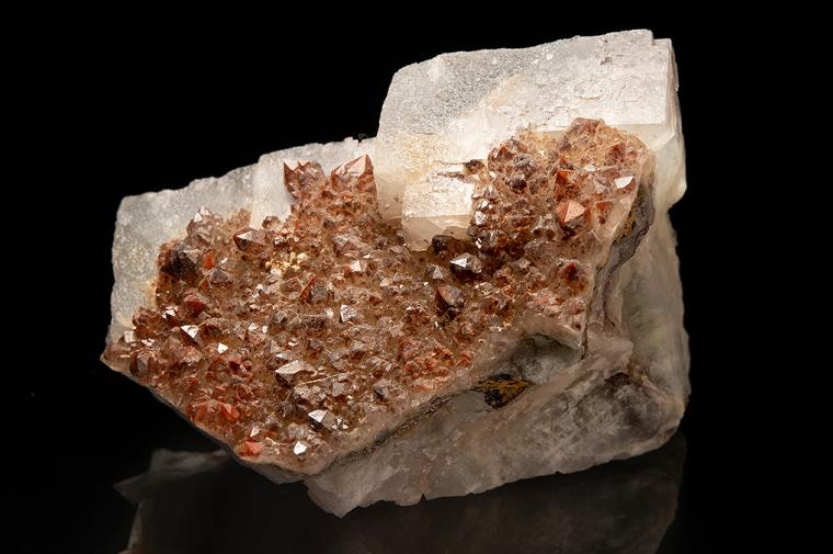 FLUORITE with QUARTZ