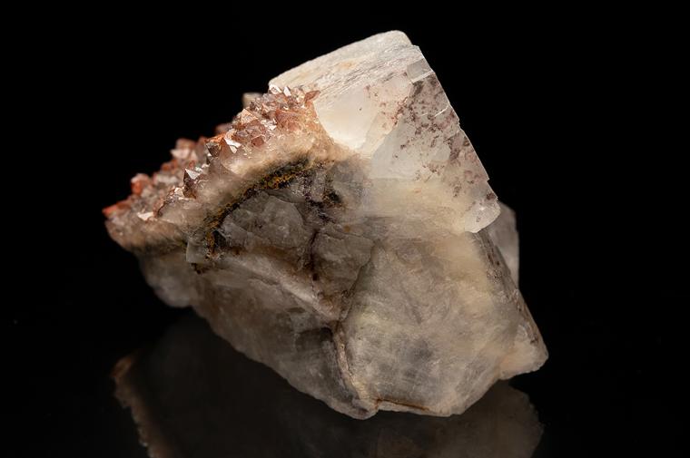FLUORITE with QUARTZ