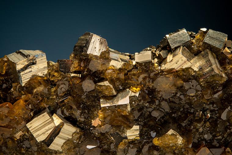 BARITE on PYRITE