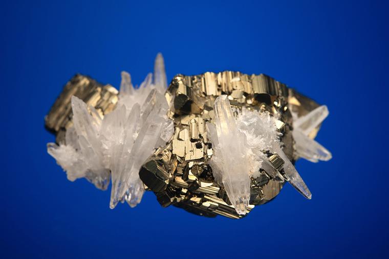 PYRITE with QUARTZ