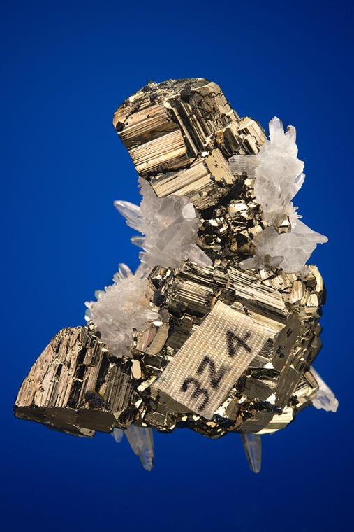 PYRITE with QUARTZ