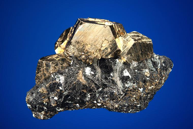 PYRITE on HEMATITE