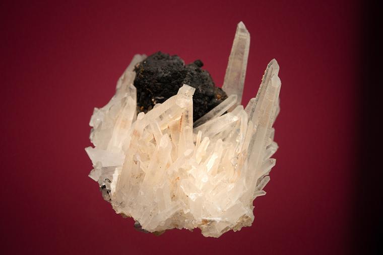 SPHALERITE on QUARTZ