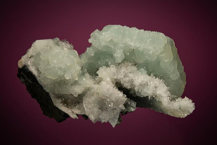PREHNITE after CALCITE