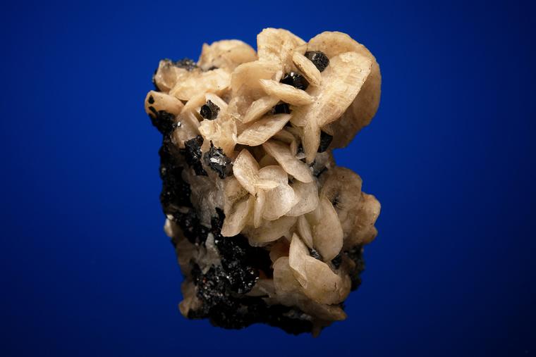 SIDERITE on SPHALERITE
