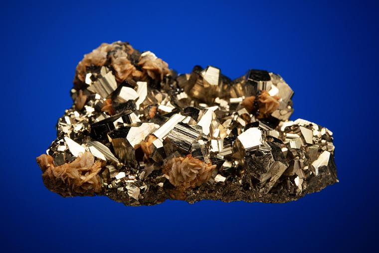 PYRITE with SIDERITE