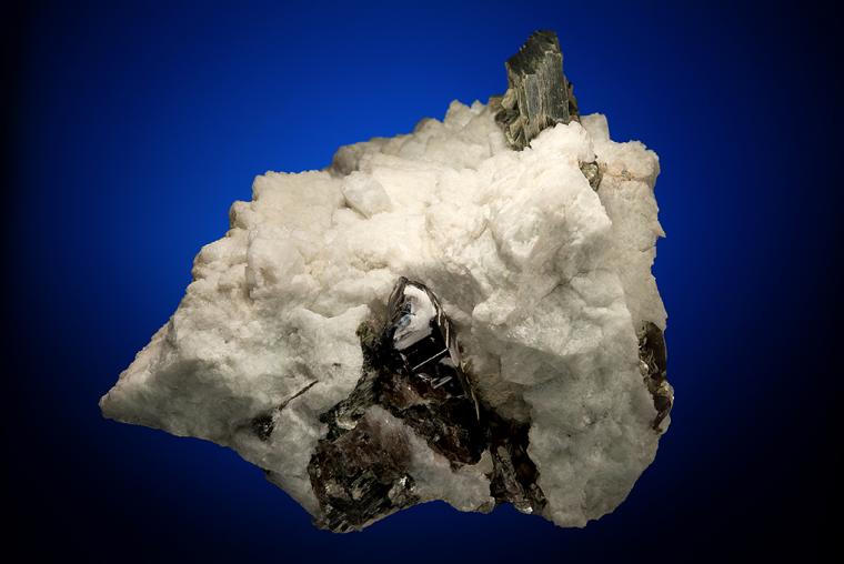 MUSCOVITE on ALBITE