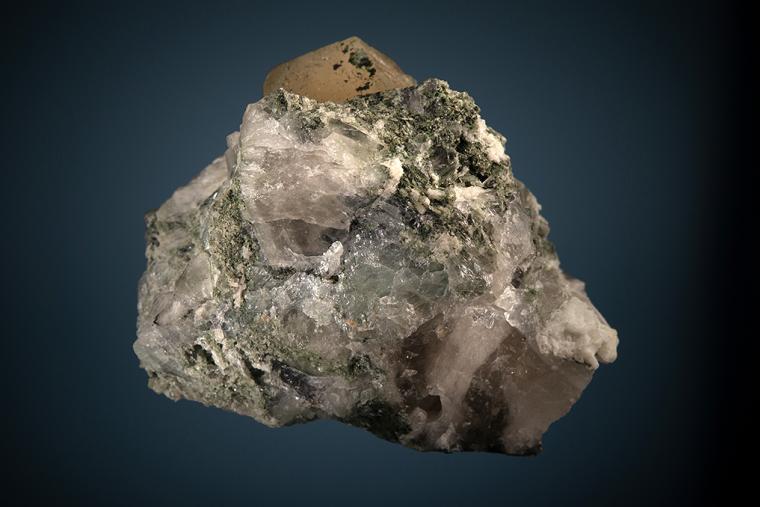 PHENAKITE with TITANITE and ALLANITE-(Ce) (stabilized)