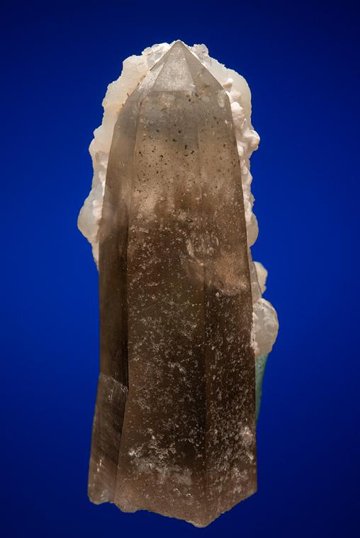 QUARTZ var. Smoky with Chalcedony