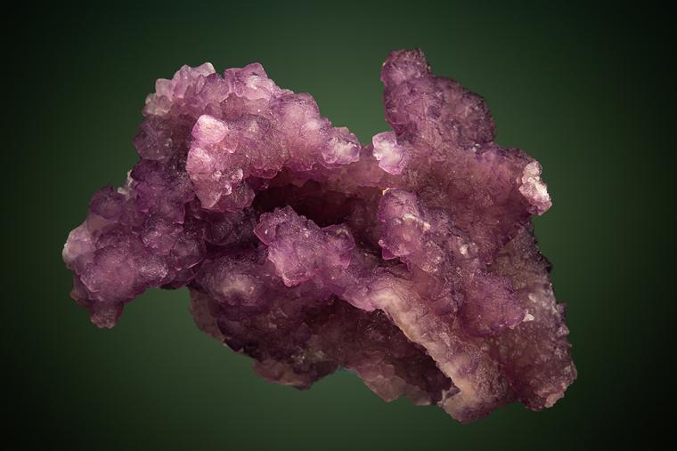 FLUORITE on QUARTZ after CALCITE