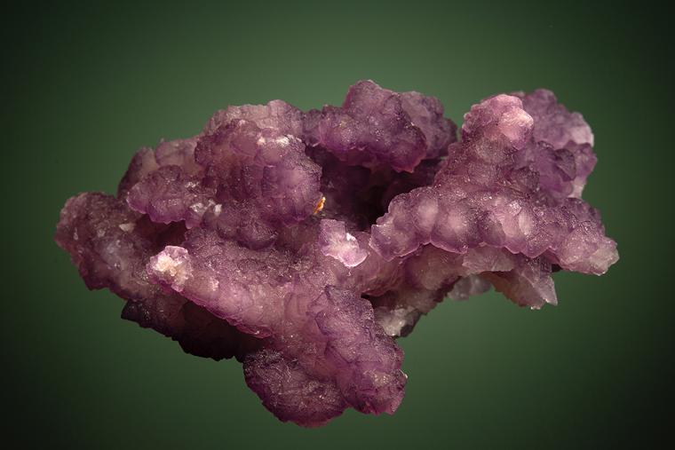 FLUORITE on QUARTZ after CALCITE