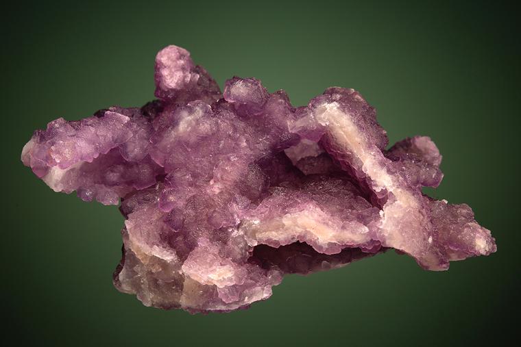 FLUORITE on QUARTZ after CALCITE