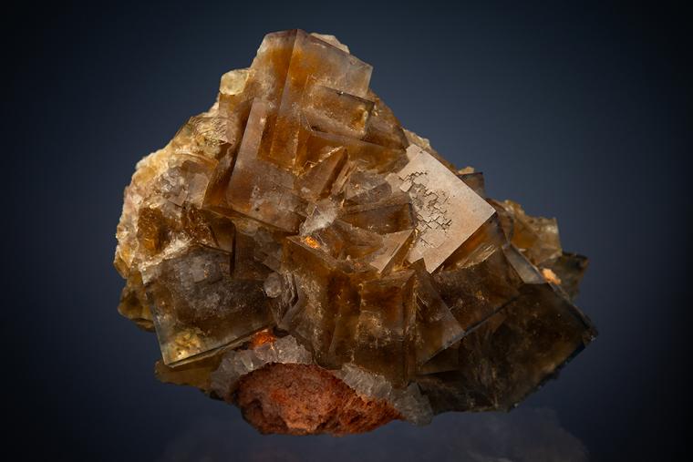 FLUORITE on BARITE