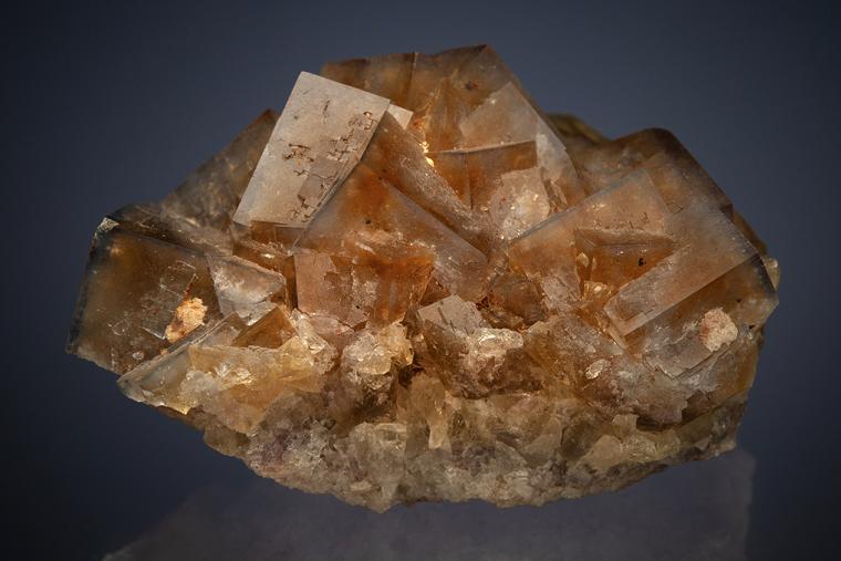 FLUORITE on BARITE
