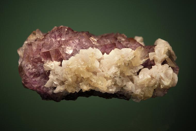 FLUORITE with DOLOMITE and CALCITE