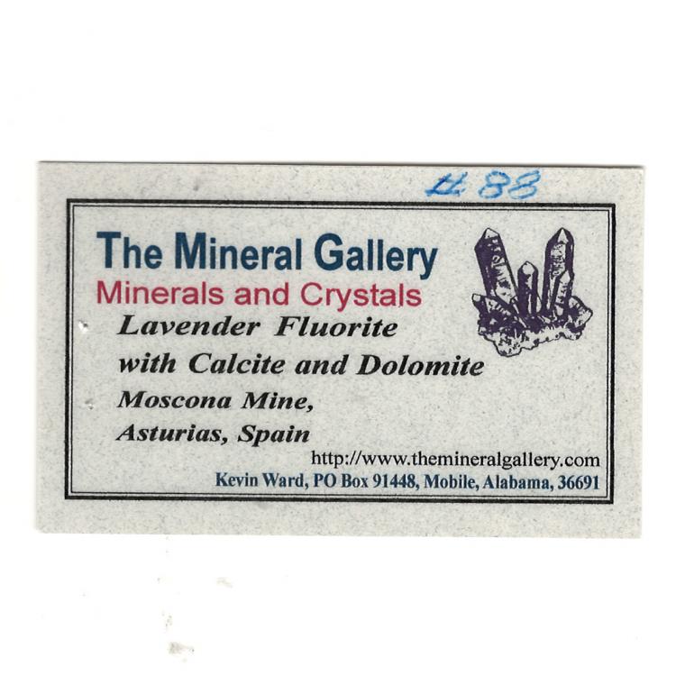 FLUORITE with DOLOMITE and CALCITE