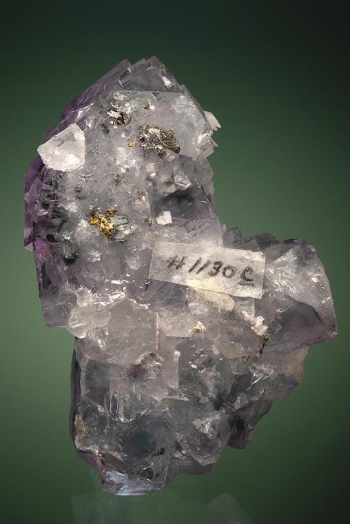 FLUORITE with CALCITE