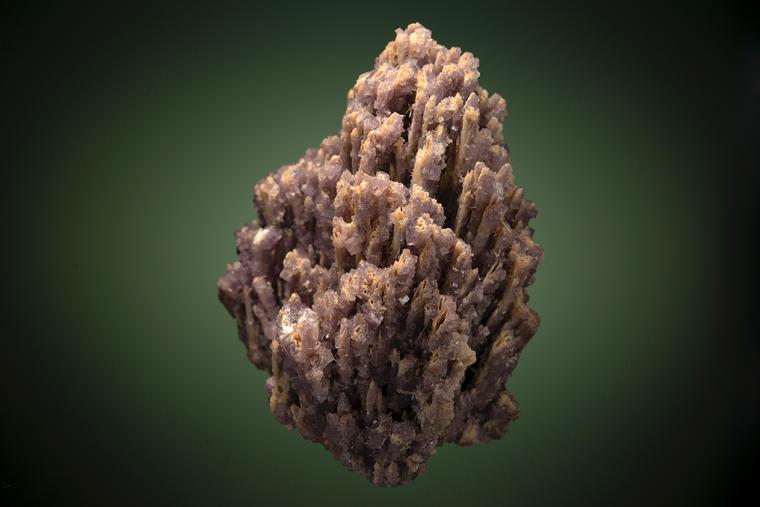 FLUORITE on QUARTZ after LAUMONTITE