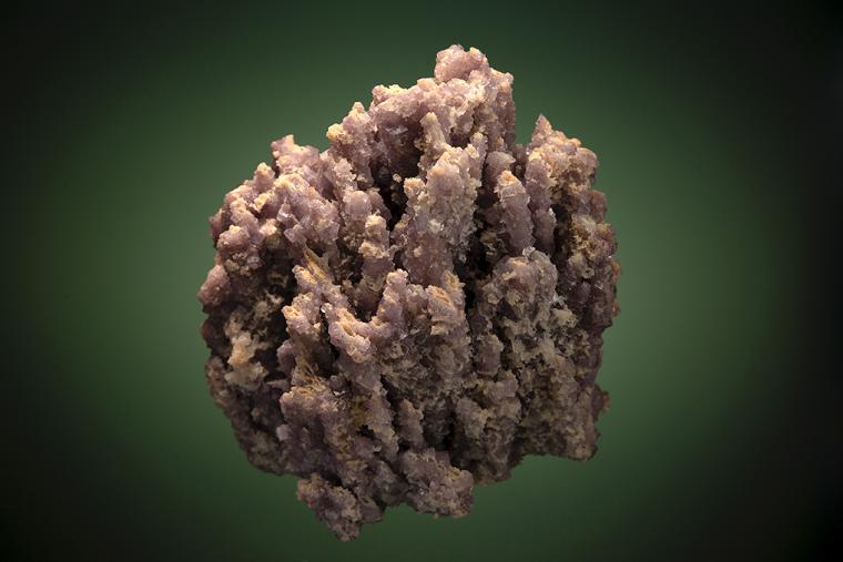 FLUORITE on QUARTZ after LAUMONTITE