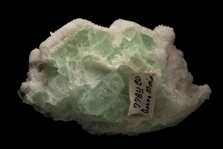 QUARTZ after FLUORITE