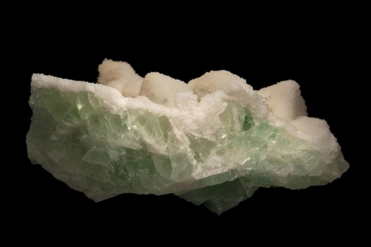 QUARTZ after FLUORITE