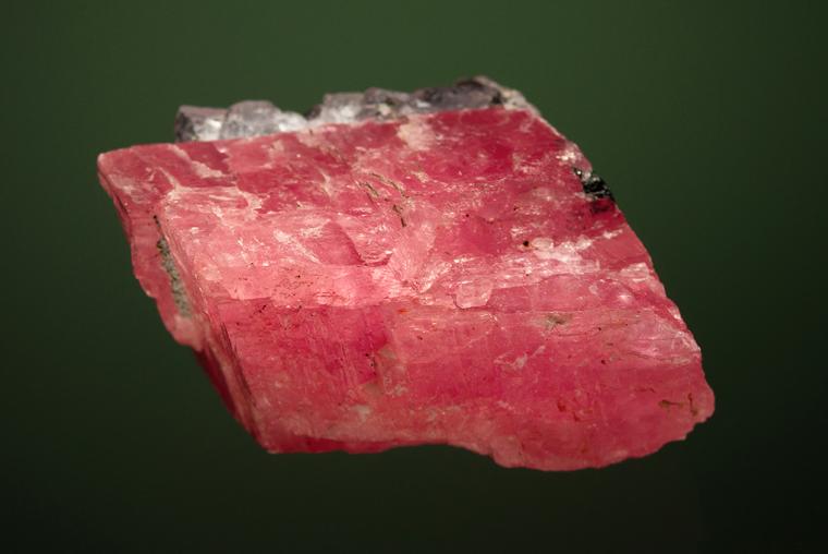 FLUORITE on RHODOCHROSITE