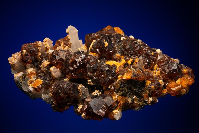 SPHALERITE with QUARTZ